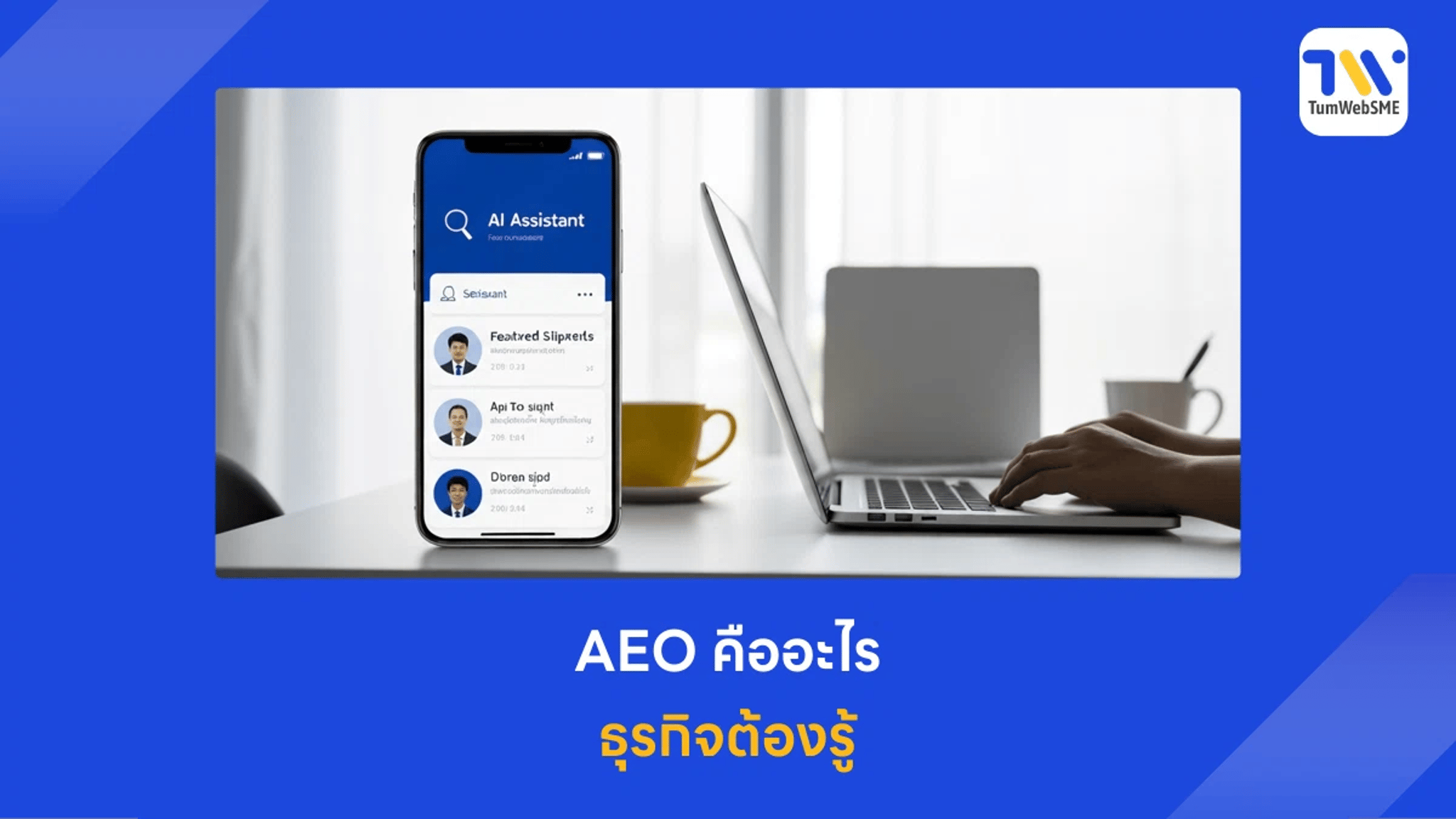 ภาพประกอบบทความ AEO Answer Engine Optimization คืออะไร ธุรกิจต้องรู้