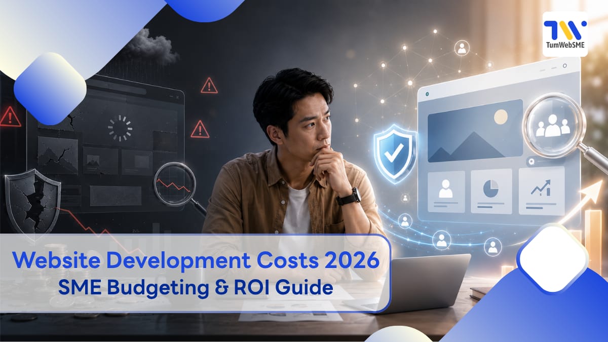 Website development cost 2026 guide for SME business ROI