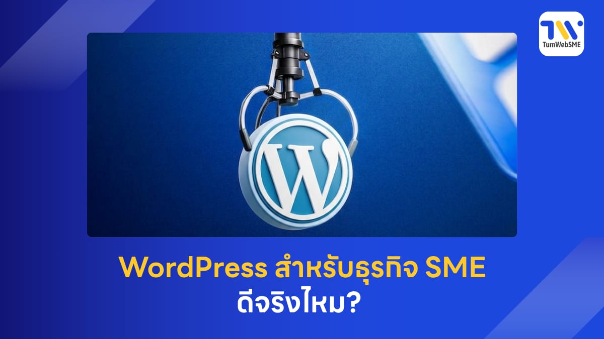 การเลือกใช้แพลตฟอร์มสร้างเว็บไซต์สำหรับธุรกิจ SME