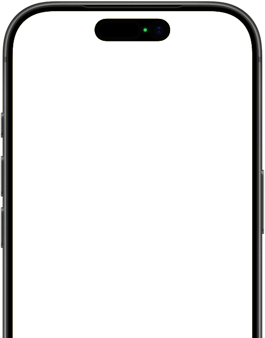 iPhone mockup frame