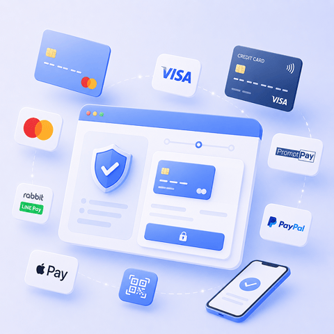 สามารถเชื่อมต่อระบบ Payment Gateway