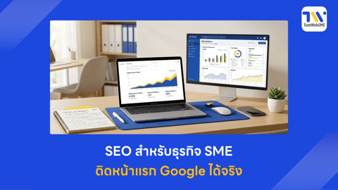 SEO สำหรับธุรกิจ SME ติดหน้าแรก Google ได้จริง