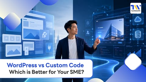 WordPress vs Custom Code Which is Better for Your SME?