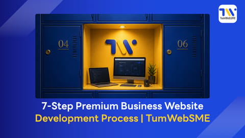 7-Step Premium Business Website Development Process by TumWebSME