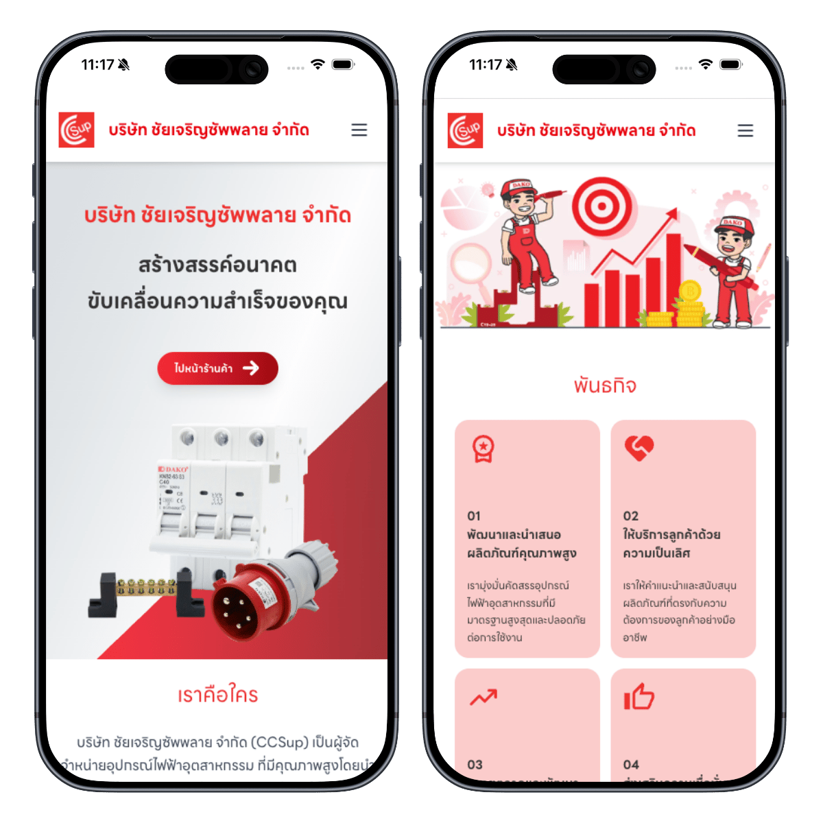 Portfolio Chai Charoen Supply