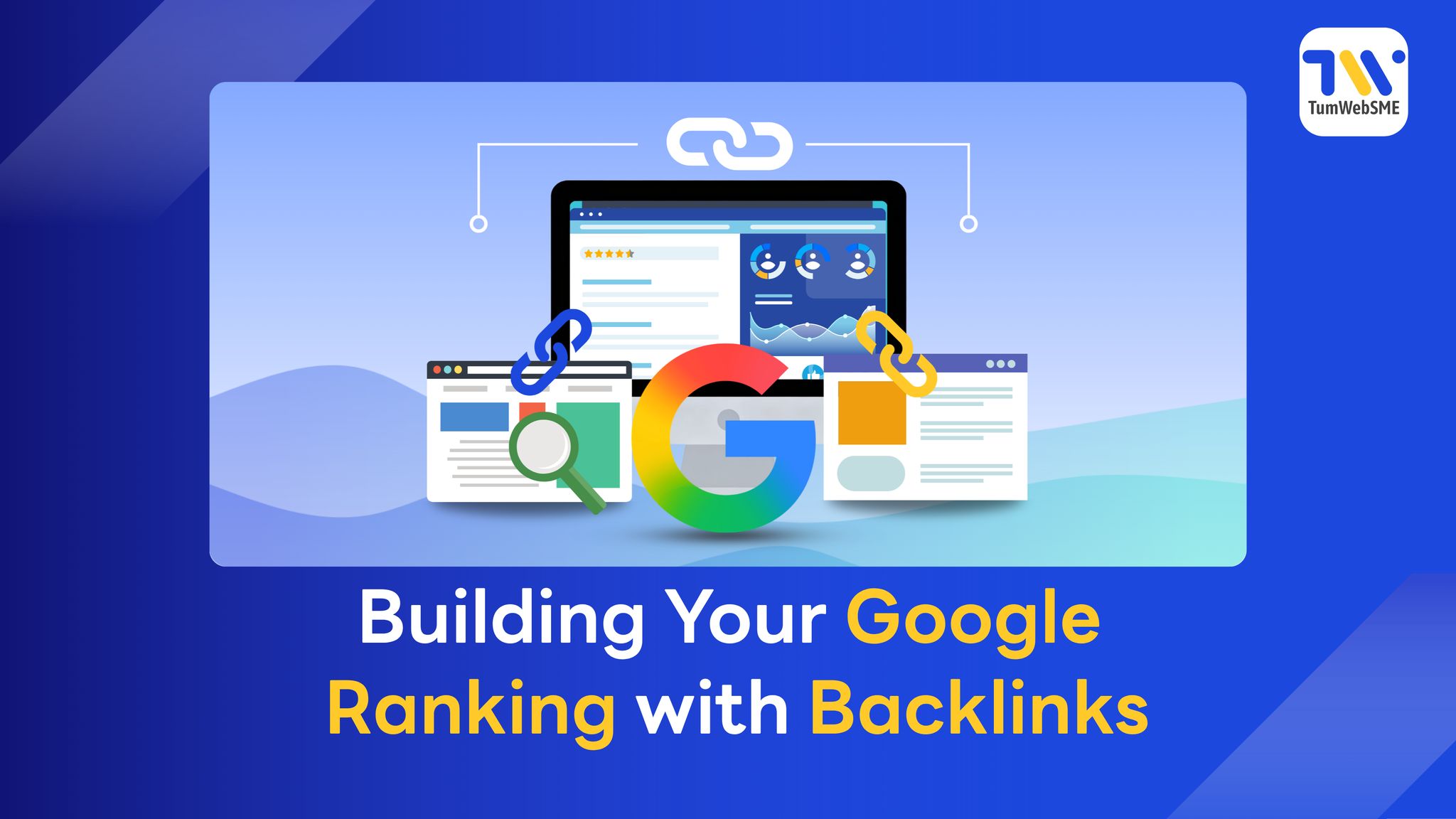 Infographic explaining how Backlinks work and the difference between High-Quality vs Toxic links for 2026 SEO.