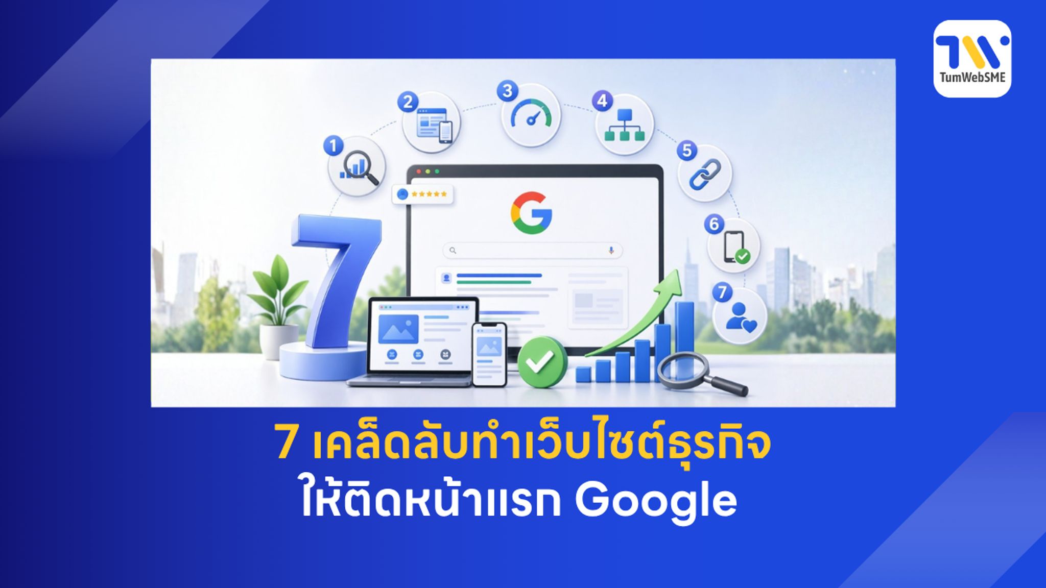 ทีมงาน TumwebSME ผู้นำด้านการออกแบบเว็บไซต์ธุรกิจที่เน้น SEO และประสบการณ์ผู้ใช้ระดับสากล
