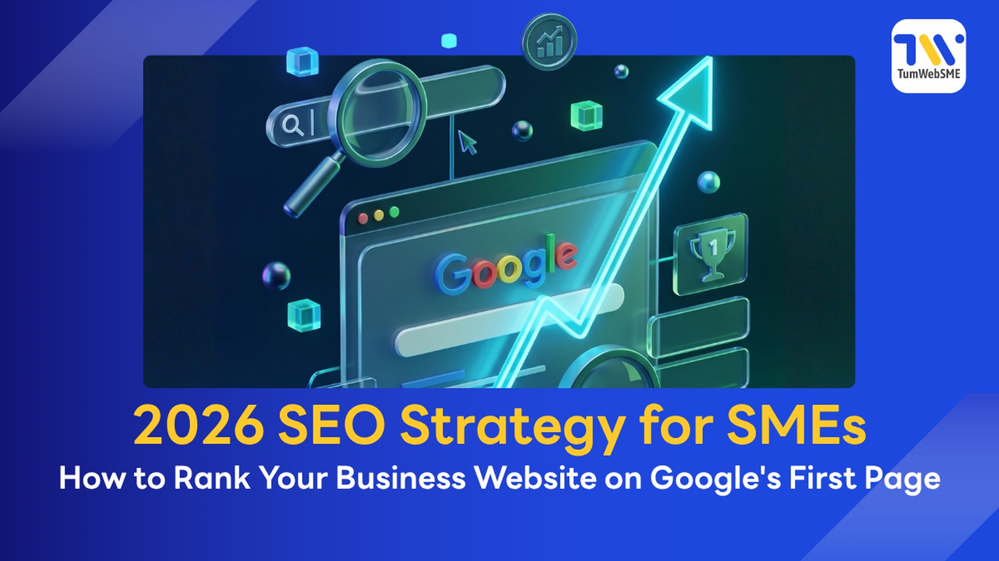 TumWebSME team providing custom business website development, digital backbone setup, and 2026 SEO strategy for SMEs