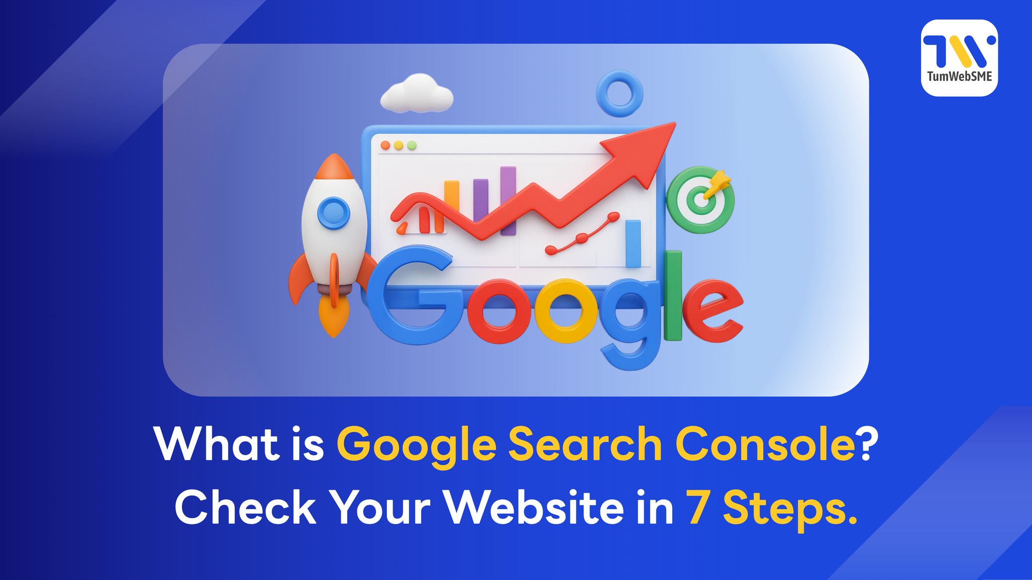 Google Search Console dashboard showing SEO performance, clicks, and keyword rankings for business websites.