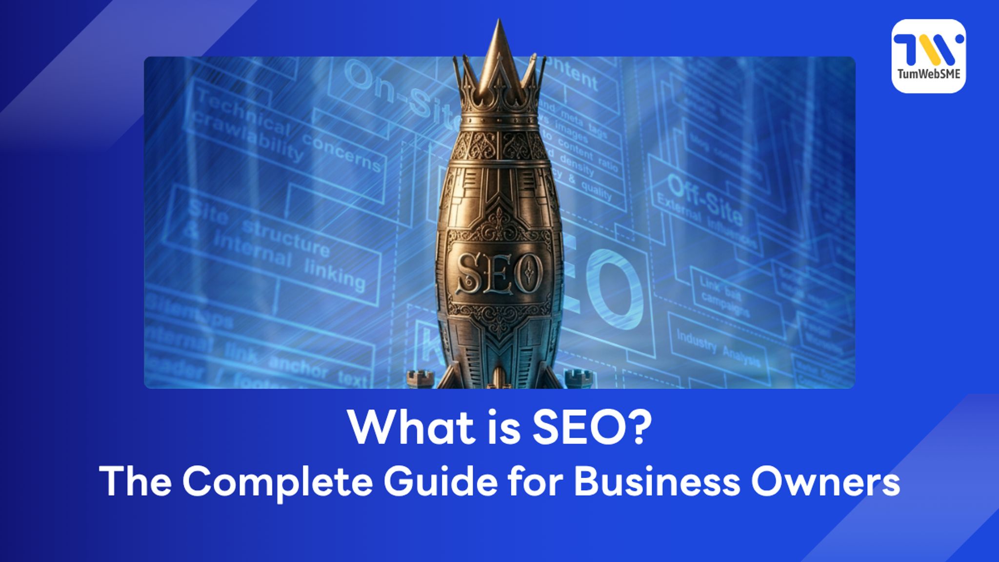 What is SEO infographic explaining how search engines work for business owners