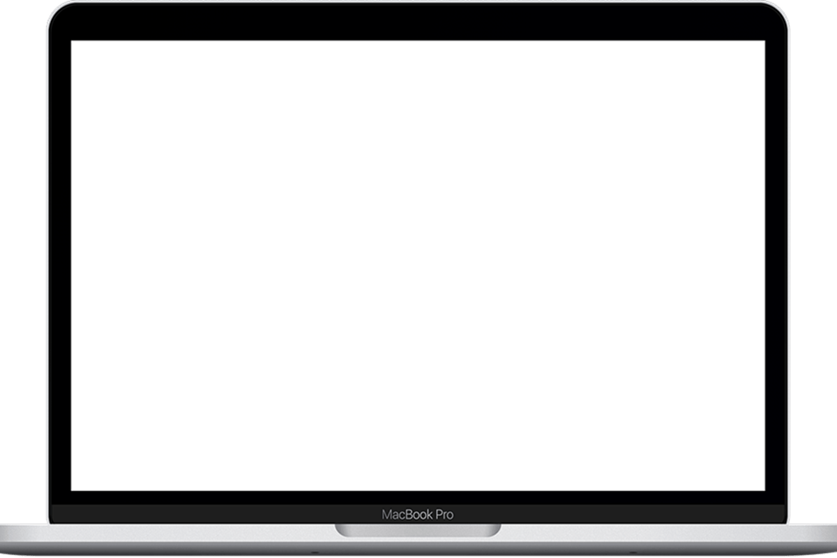 Macbook with Portfolio