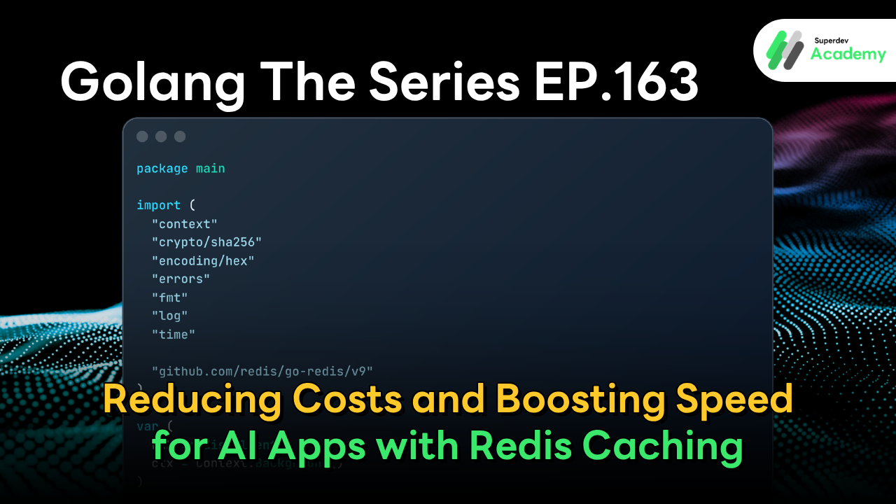 Cache-Aside Pattern Diagram for AI Responses Using Redis