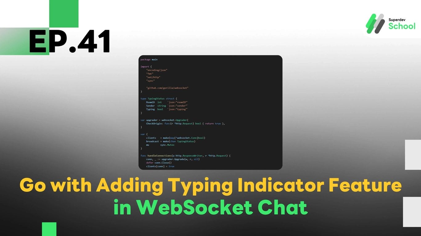 EP.41 Adding Typing Indicator Feature in WebSocket Chat