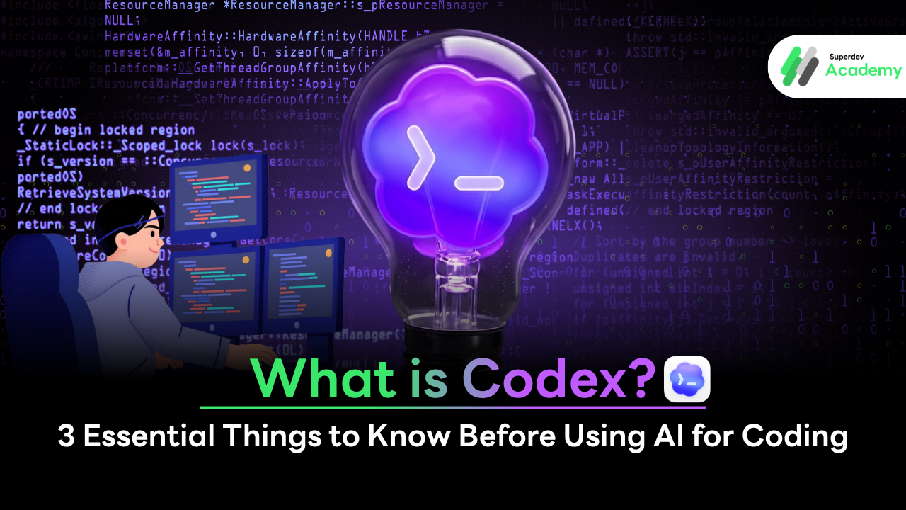 A programmer using GitHub Copilot powered by Codex to write programming code.