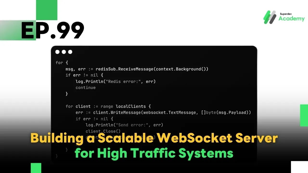 EP.99 Building a Scalable WebSocket Server for High Traffic Systems