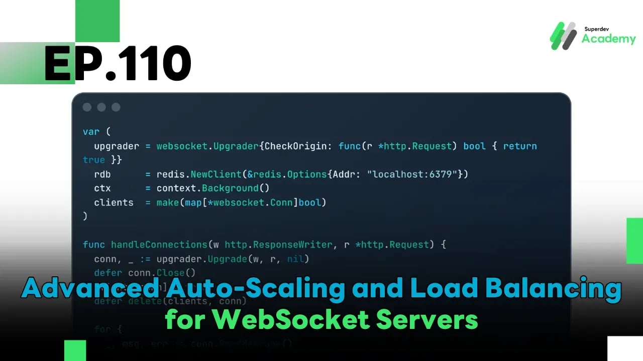 EP.110 Advanced Auto-Scaling and Load Balancing for WebSocket Servers